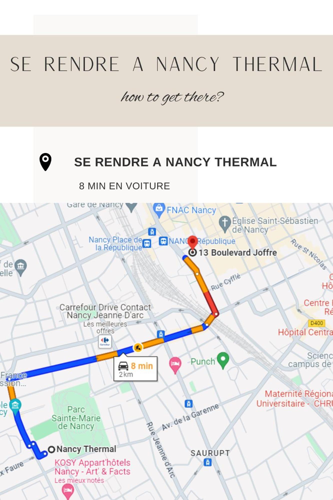 L'Elegance Du Centre - Nancy Gare Congres - Parking - T3公寓 外观 照片