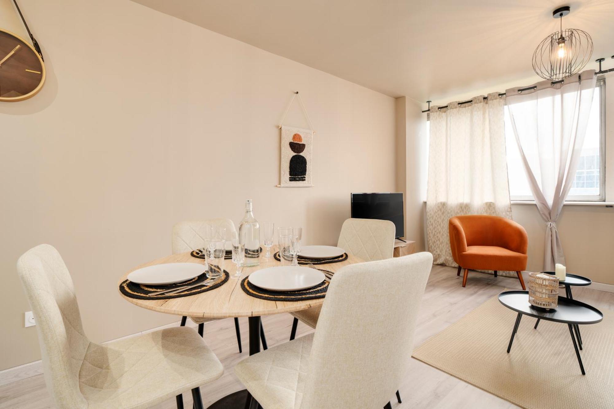 L'Elegance Du Centre - Nancy Gare Congres - Parking - T3公寓 外观 照片
